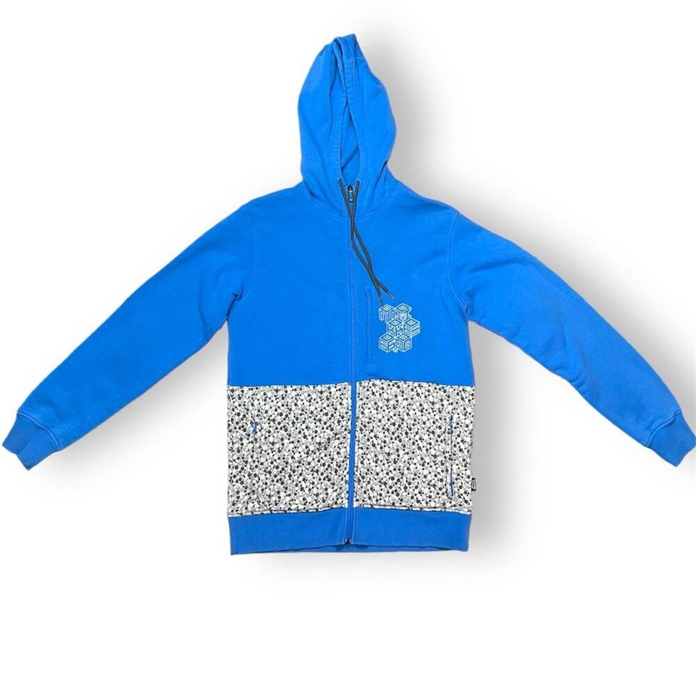 Nike 6.0 Men's Full-Zip Performance Hoodie Jacket, Blue, Size L - Picture 2 of 12